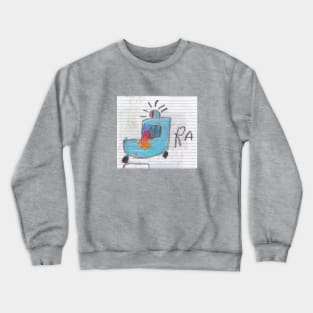 police car Crewneck Sweatshirt